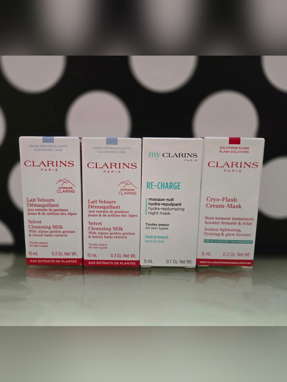 ✨️Clarins Skincare Minis Bundle✨️